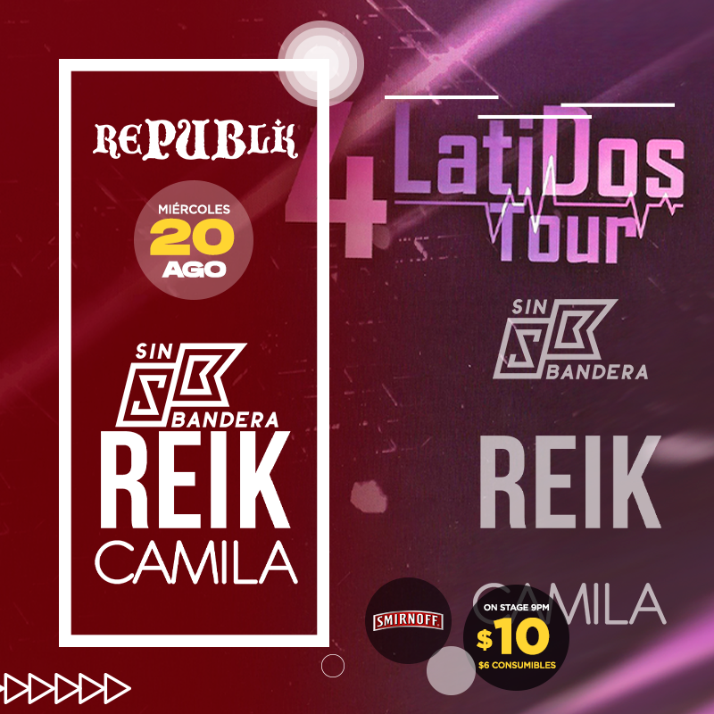 Tributo a Sin Banderas, Reik y Camila 
