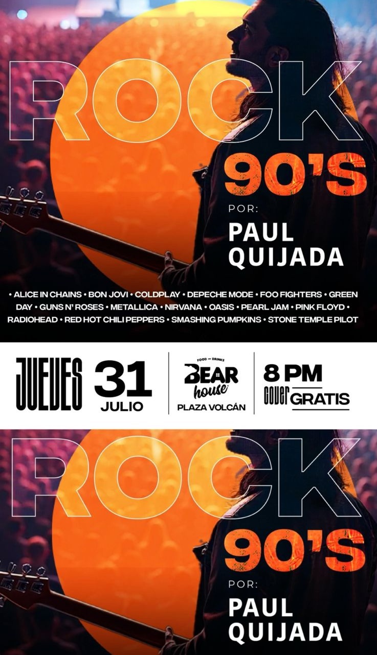 Especial de rock 90’s