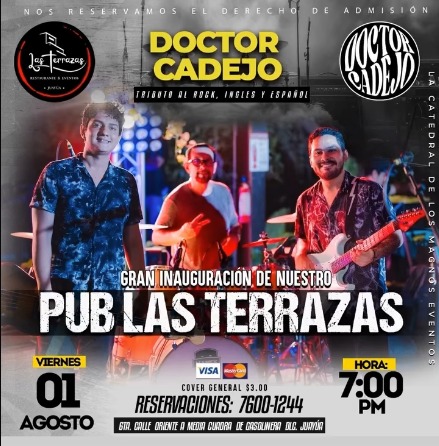 🎉 ¡GRAN INAUGURACIÓN – LAS TERRAZAS PUB! 🎉