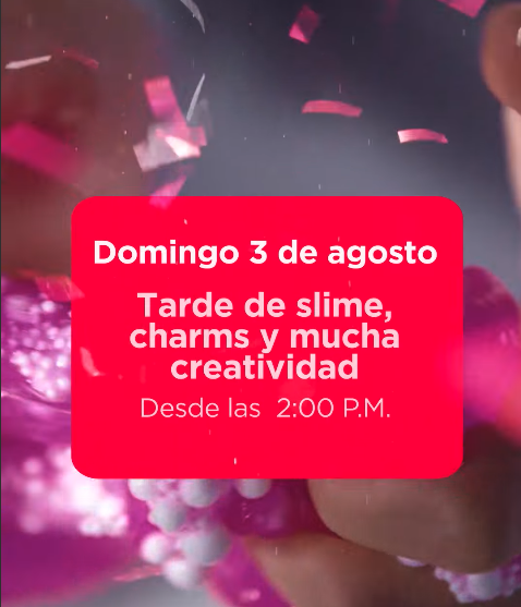  Tarde de Slime, Charms y Creatividad en la La Placita Agostina