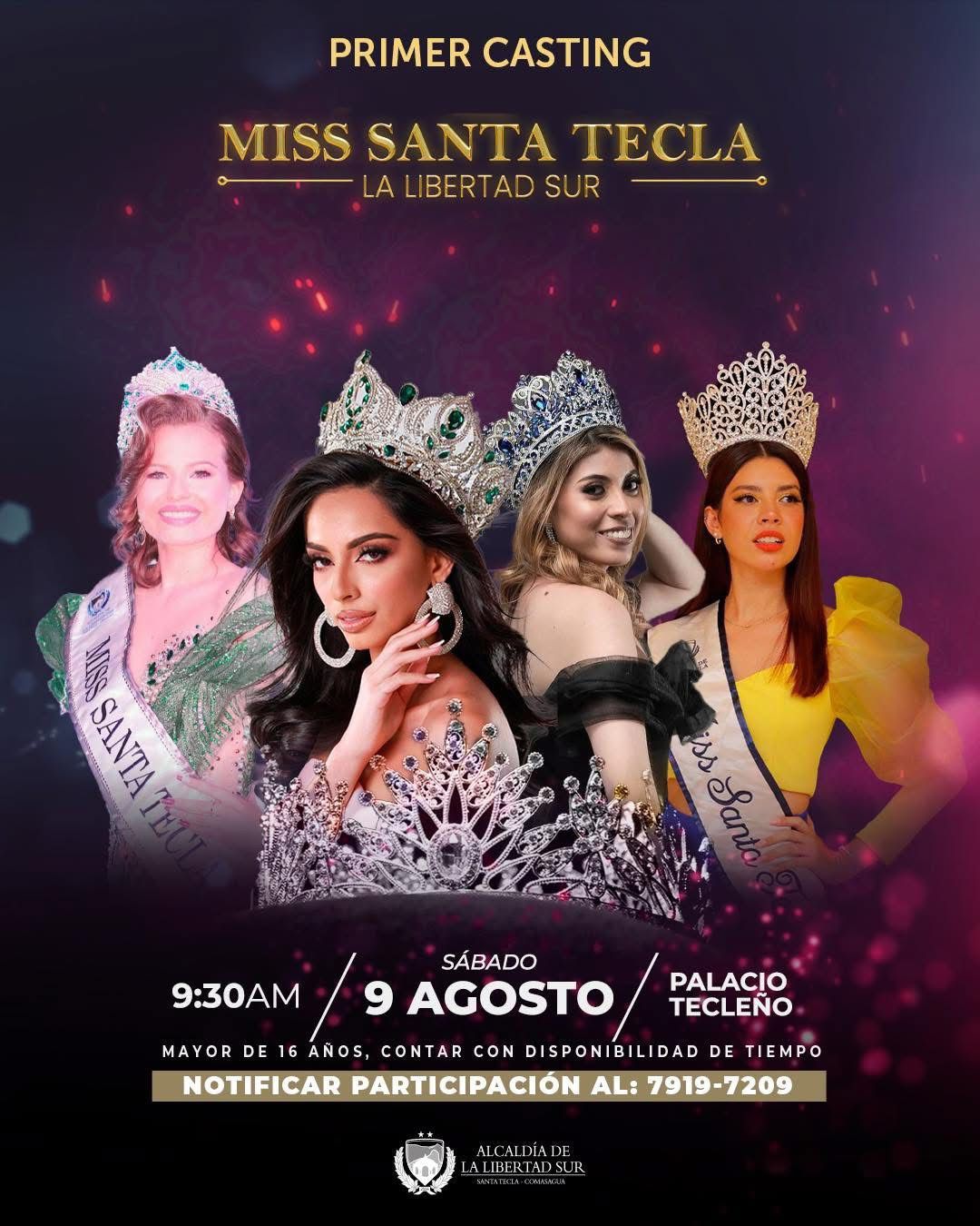 Miss Santa Tecla - La Libertad Sur 🌟