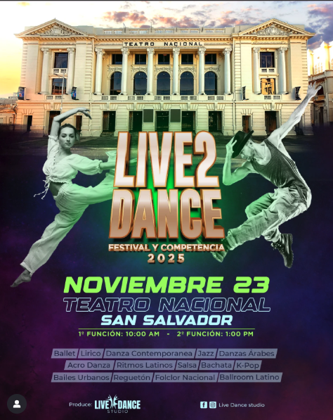 FESTIVAL Y COMPETENCIA: LIVE2 DANCE 2025