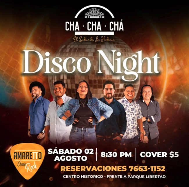 🎶 Noche de Disco en Cha Cha Chá 🎶