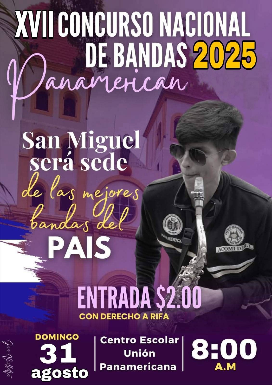 XVII Concurso Nacional de Bandas Panamerican 2025