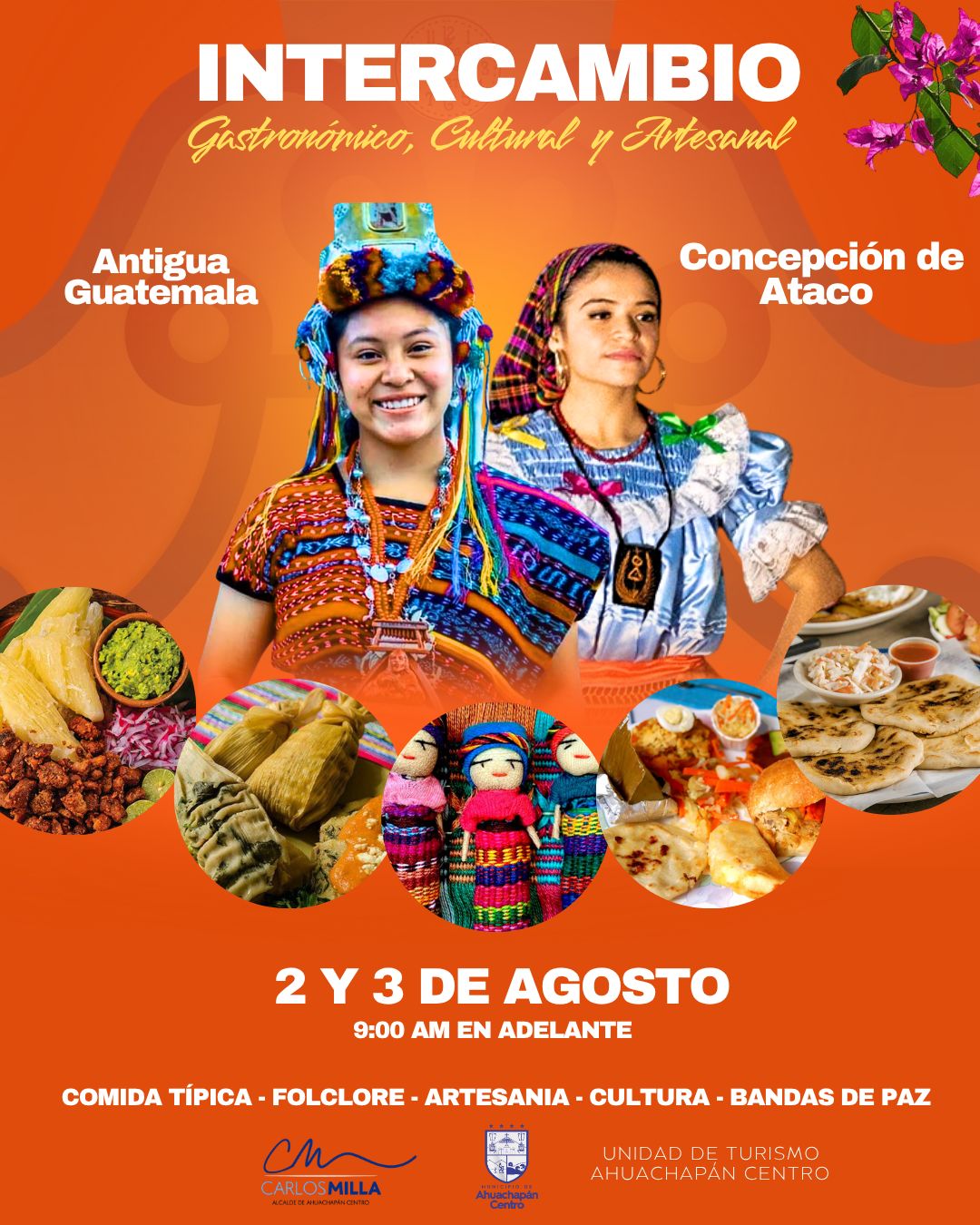 🎉 Intercambio Gastronómico, Cultural y Artesanal 🇸🇻🇬🇹