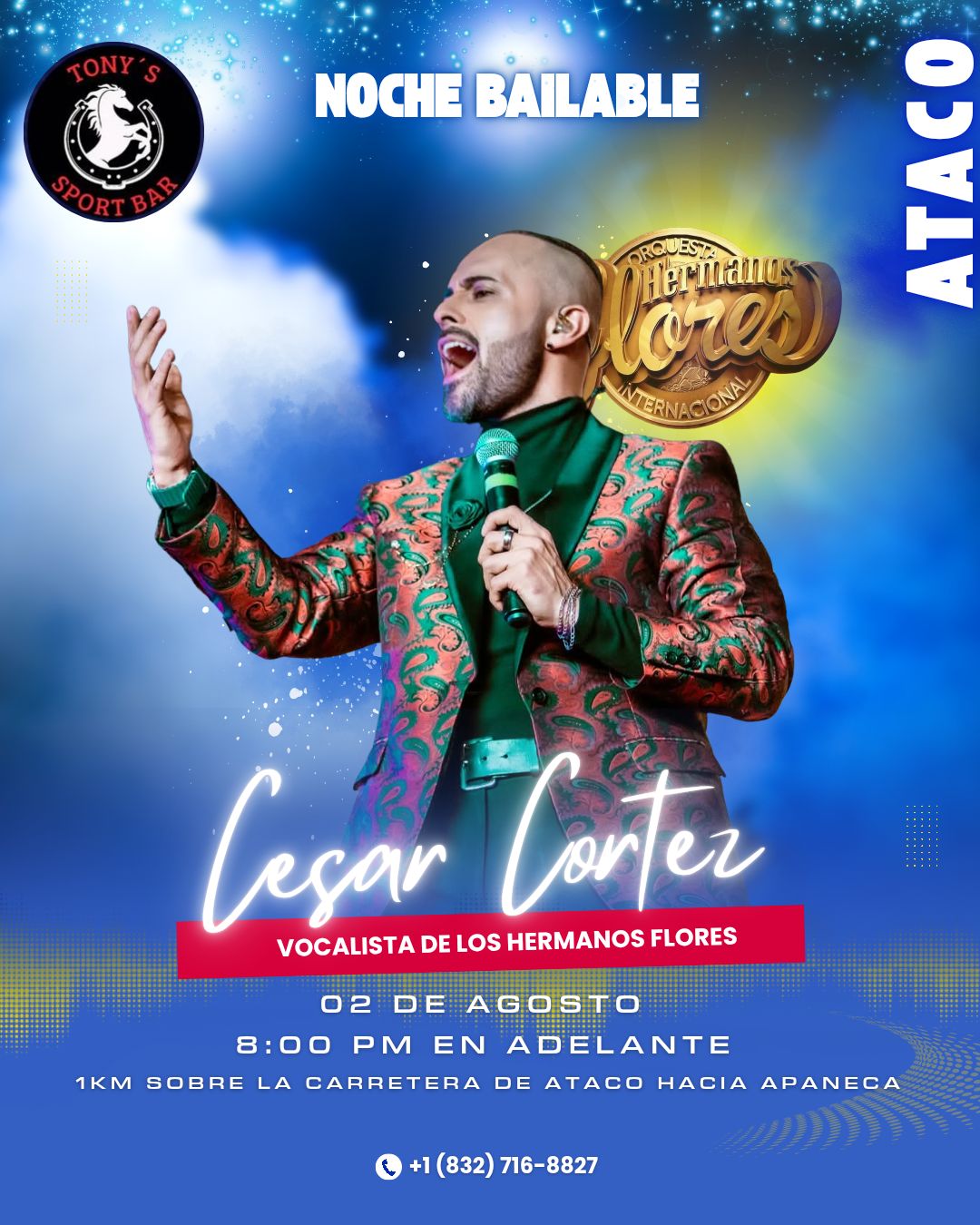 Noche Bailable con Cesar Cortez! 💃🕺