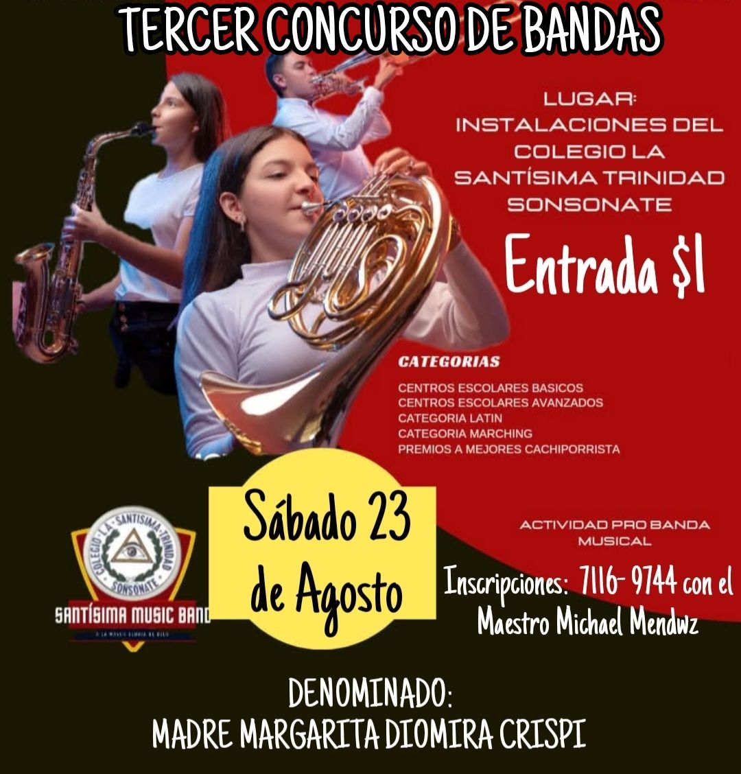🎉 Tercer Concurso de Bandas 🎉