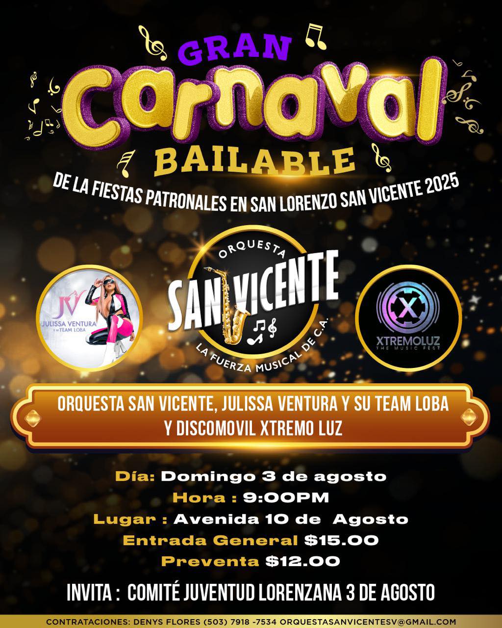 🎉 ¡Gran Carnaval Bailable! 🎶