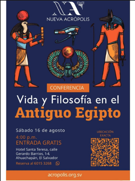Conferencia: Vida y Filosofía en el Antiguo Egipto
