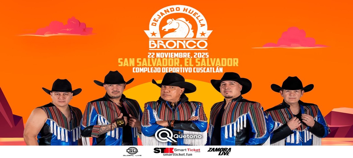 CONCIERTO DE BRONCO EN EL SALVADOR 2025