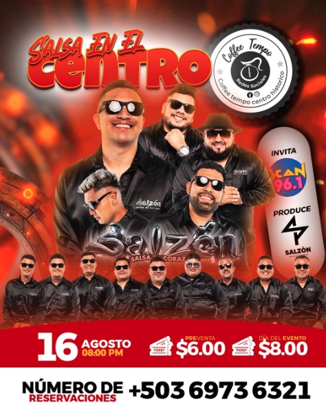 NOCHE DE SALSA CON LA ORQUESTA SALZÓN