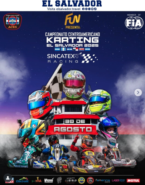 CAMPEONATO CENTROAMERICANO KARTING EL SALVADOR 2025