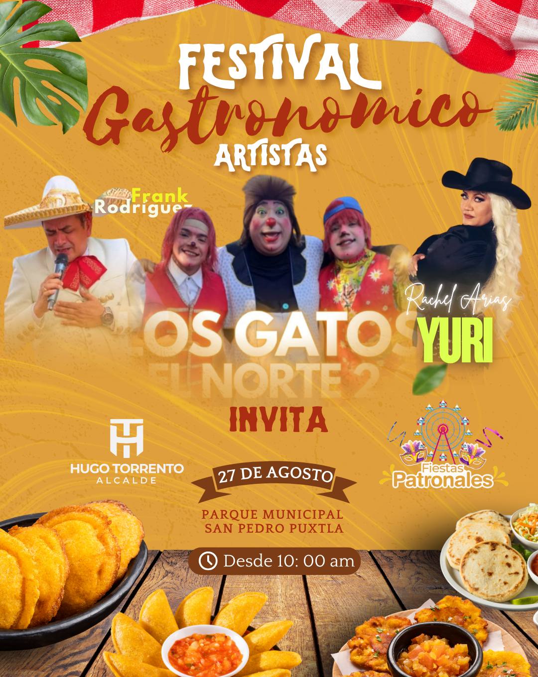 🎉 Festival Gastronómico San Pedro Puxtla 🎉