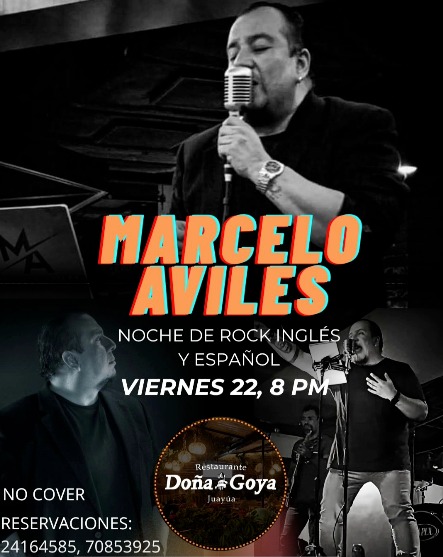 ¡🎸Noche de Rock con Marcelo Avilés!