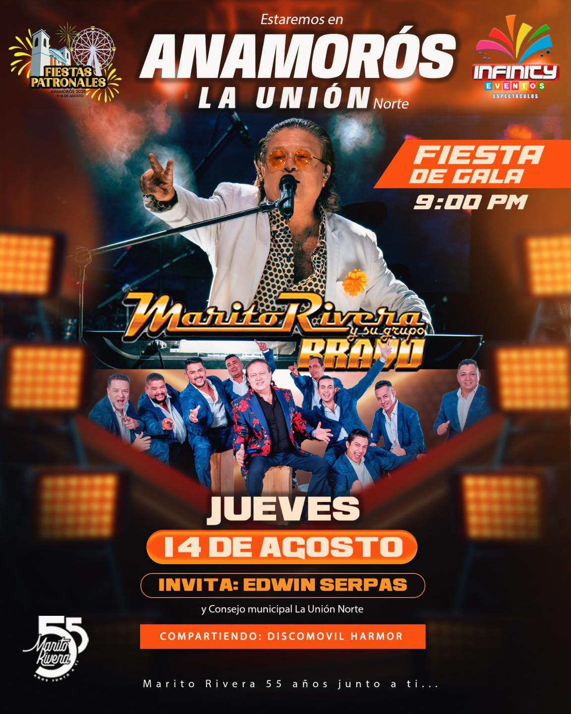 PRESENTACIÓN DE MARITO RIVERA Y SU GRUPO RIVERA 