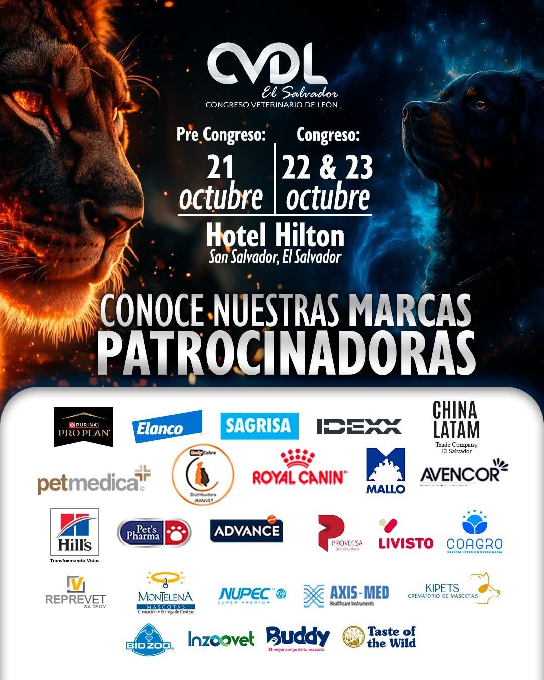 🎓🐾 Congreso Veterinario de León – El Salvador 2025 🐾🎓