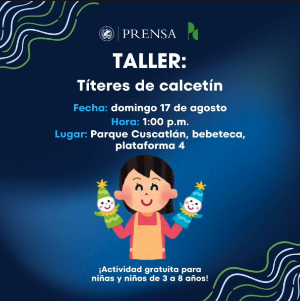 Taller de titeres de calcetín