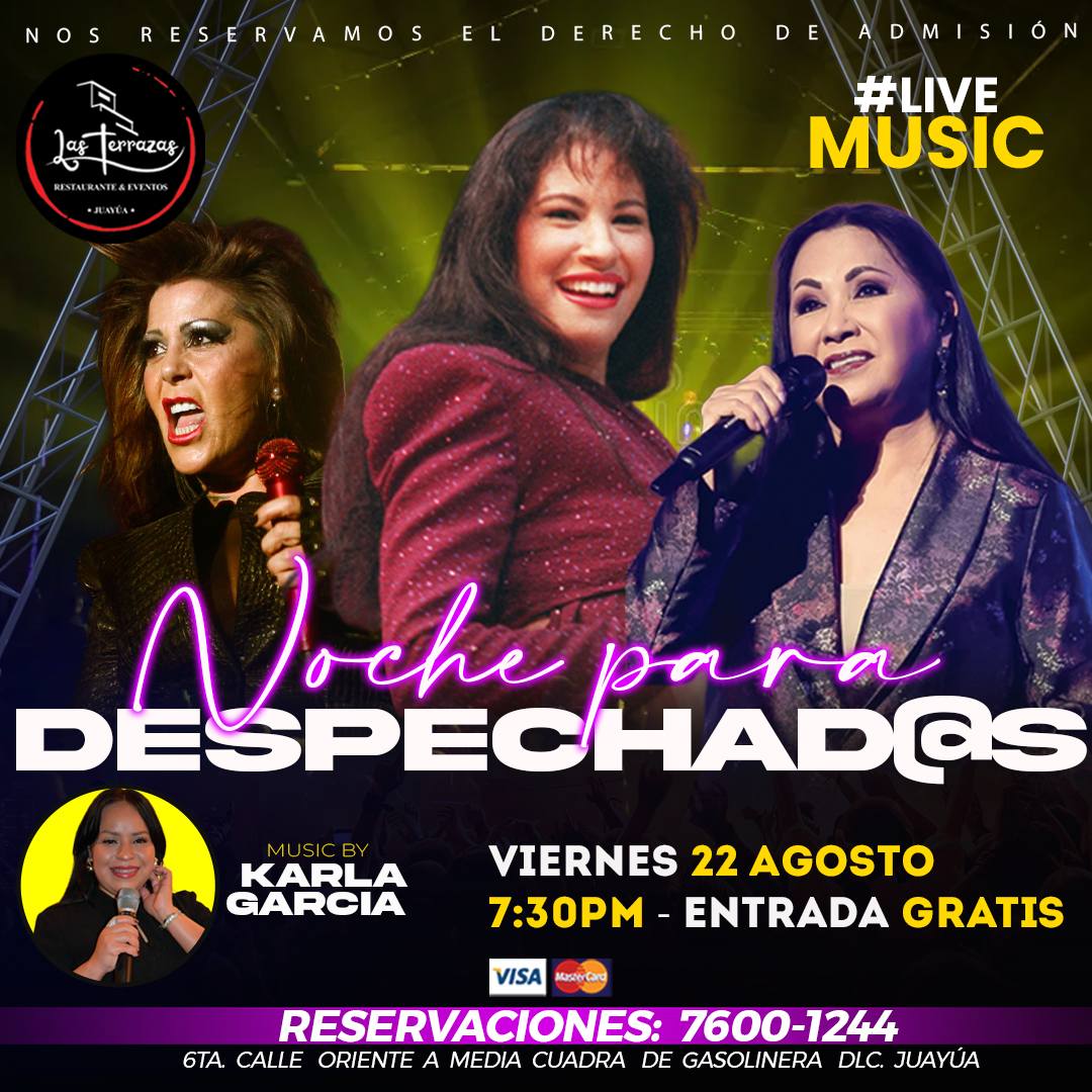 NOCHE DE DESPECHADAS EN LAS TERRAZAS