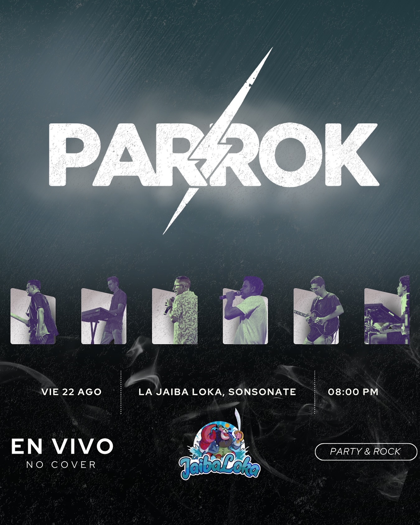 🎸 ¡Noche de Party & Rock en Sonsonate! 🎉