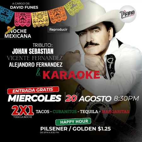 TRIBUTO A: JOHAN SEBASTIAN, VICENTEFERNANDEZ Y MÁS