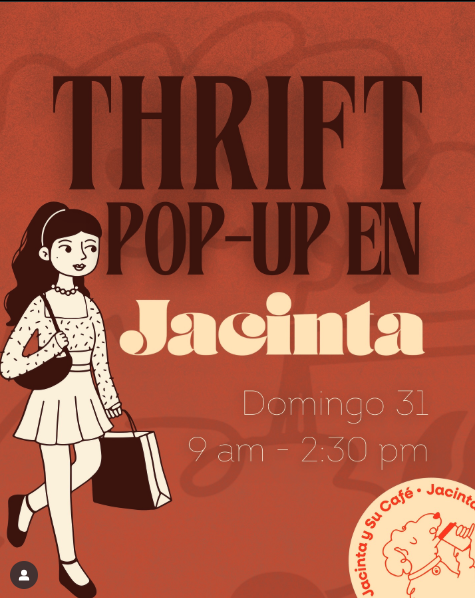 Pop-Up de Thrift & Treats en Jacinta – Plaza Centrika