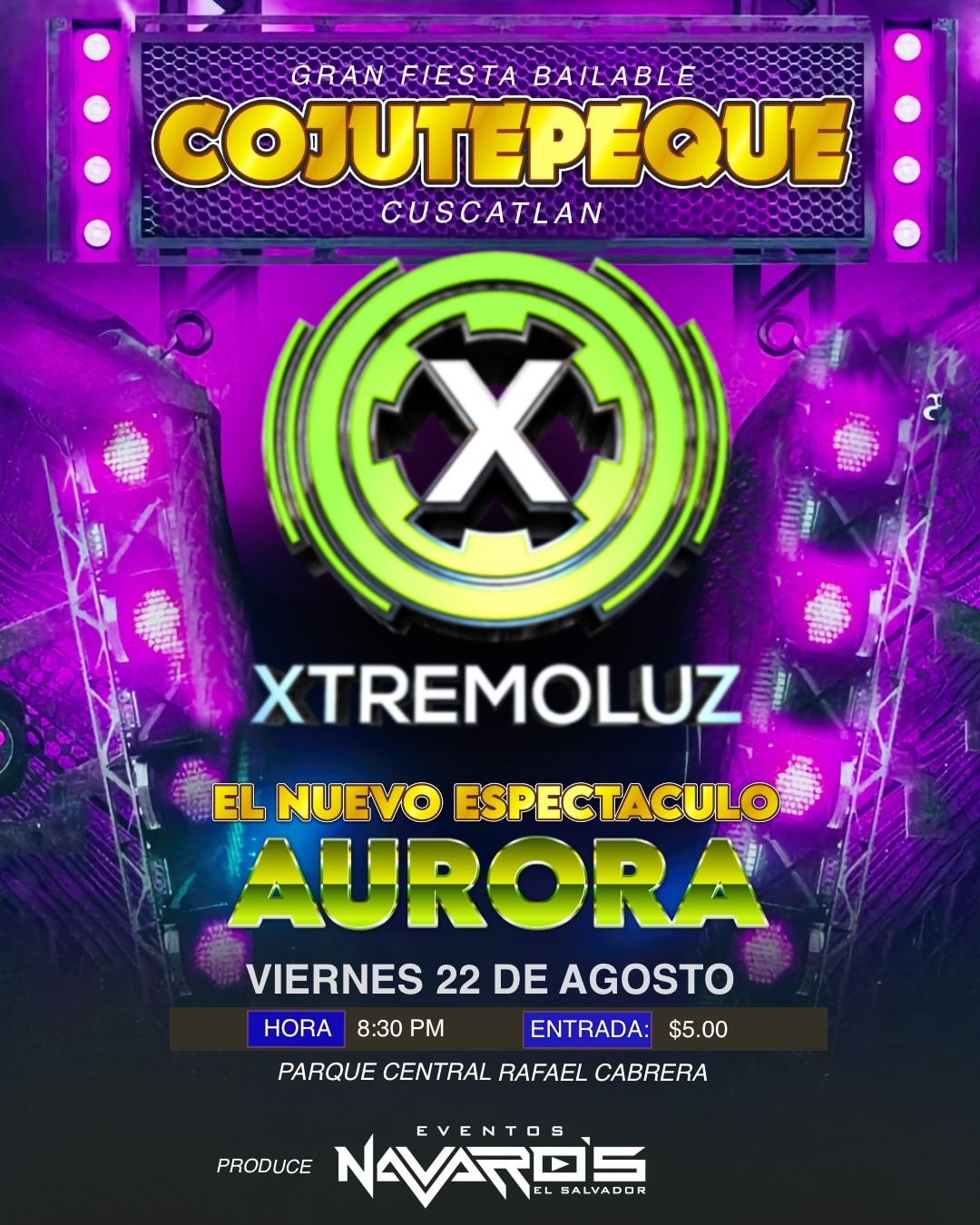 Noche inolvidable en Cojutepeque 🎶