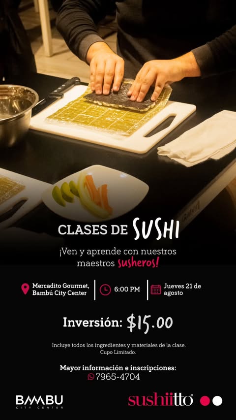 CLASES DE SUSHI