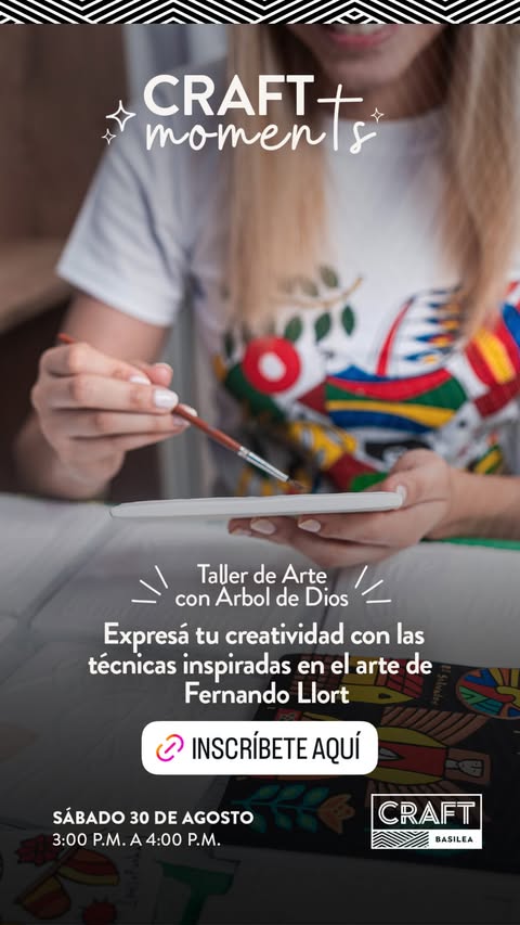 Taller de Arte con Árbol de Dios 