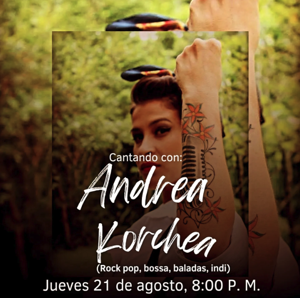 CANTANDO CON: ANDREA KORCHEA