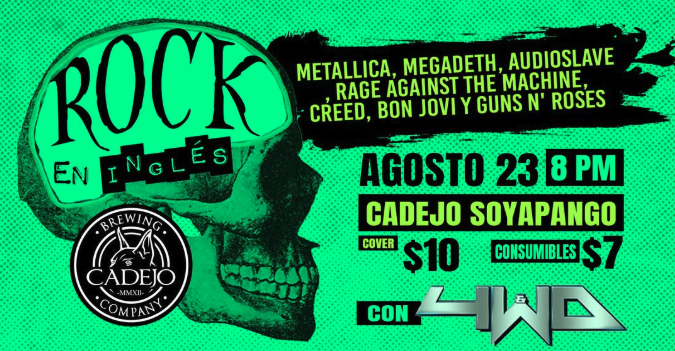 🎸 ¡Noche de Rock en Inglés! 🔥