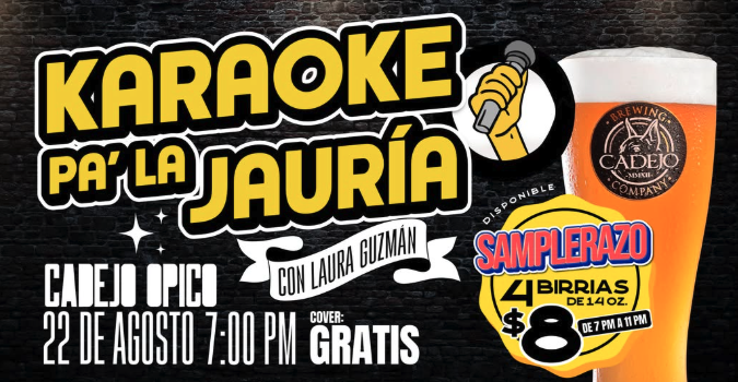 🎤✨ ¡Karaoke Pa’ La Jauría con Laura Guzmán! ✨🎤 