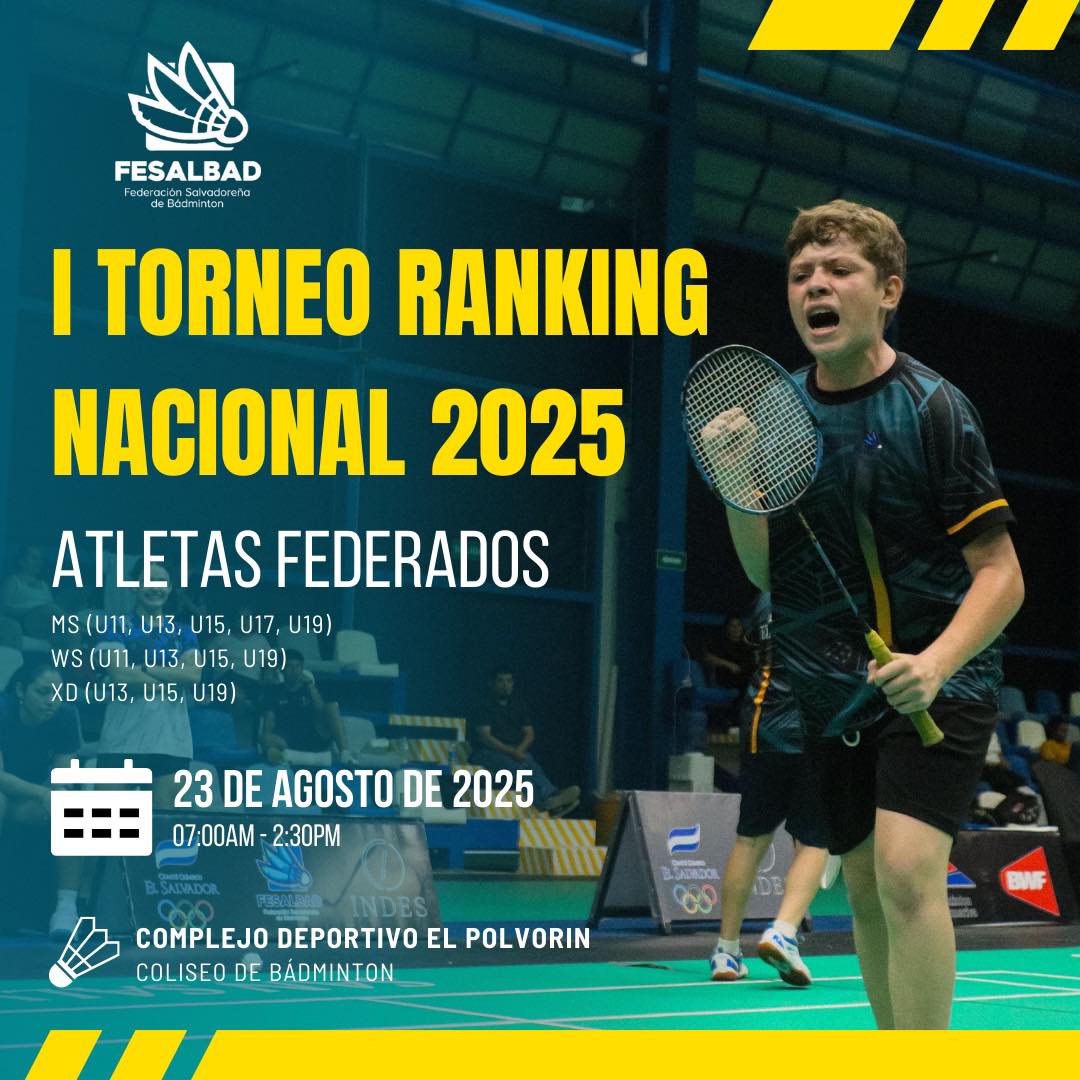 TORNEO RANKING NACIONAL 2025 🔥🏸