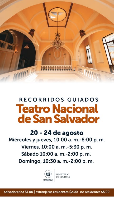 🎭 ¡Descubre el Teatro Nacional de San Salvador! 🇸🇻