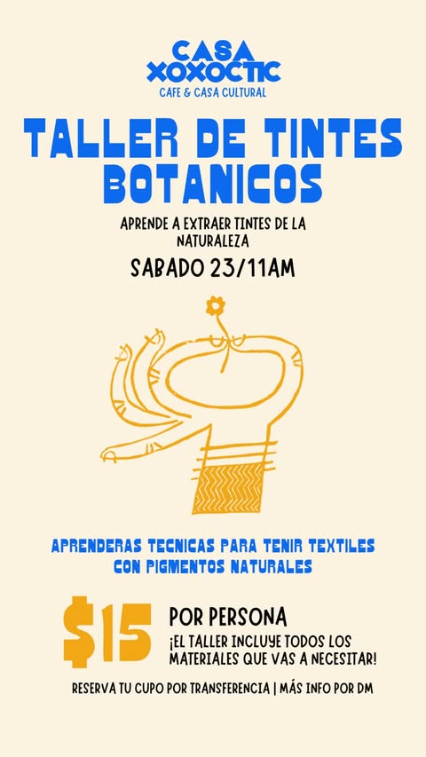🎨✨ Taller de Tintes Botánicos ✨🎨