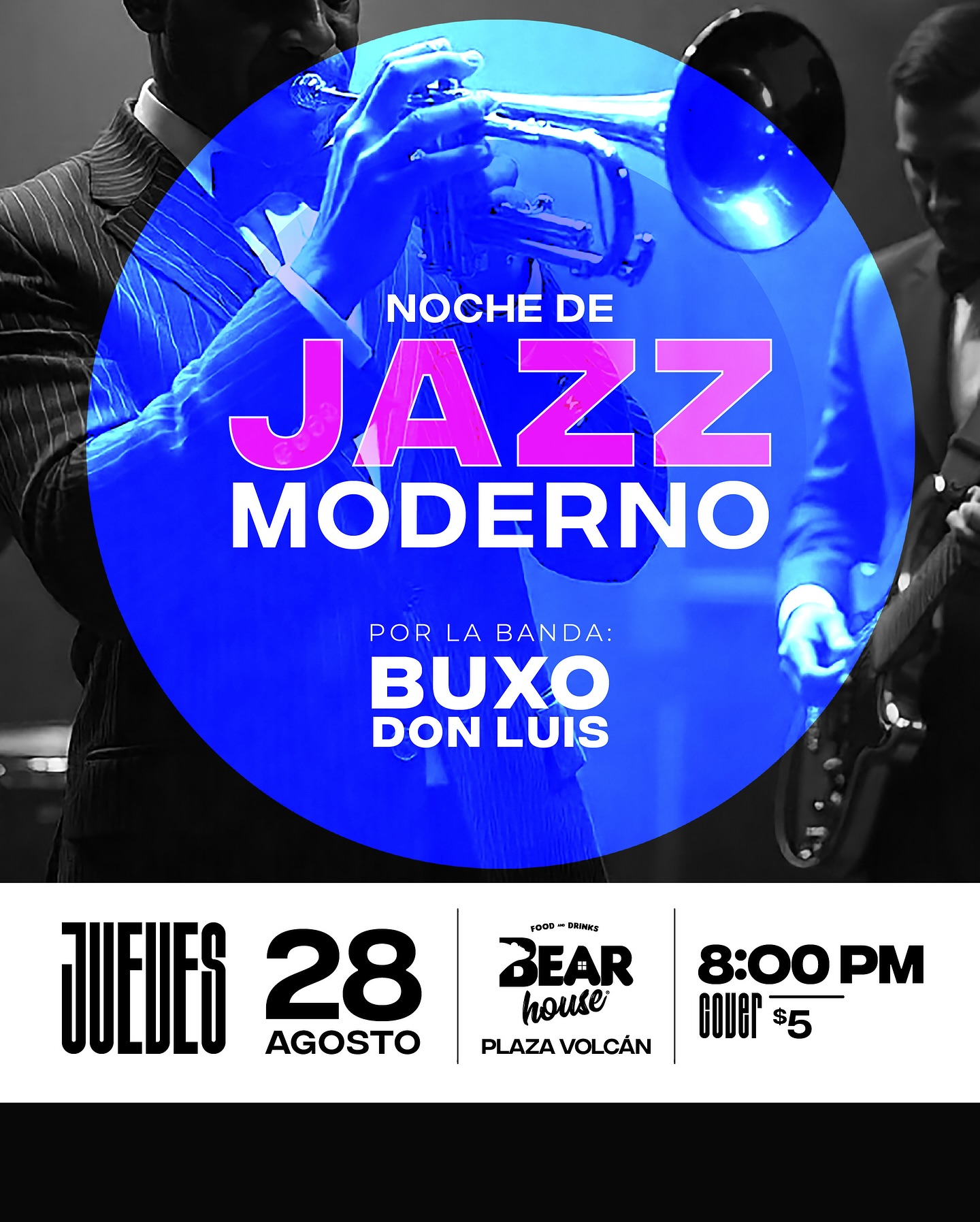 🎷 ¡Noche de Jazz Moderno en Bear House! 