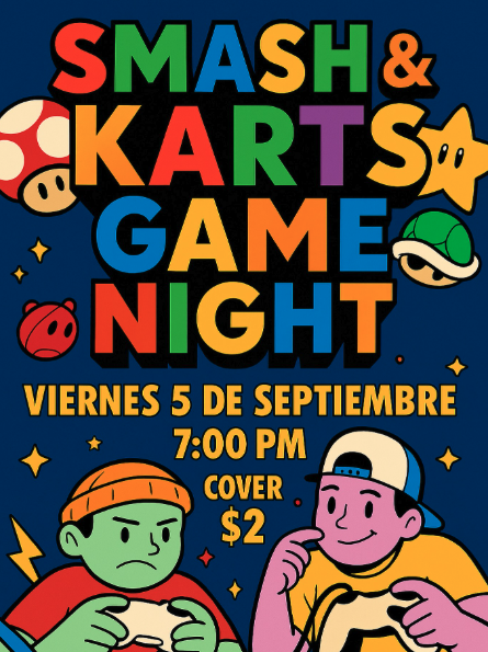 SMASH & KARTS GAME NIGHT