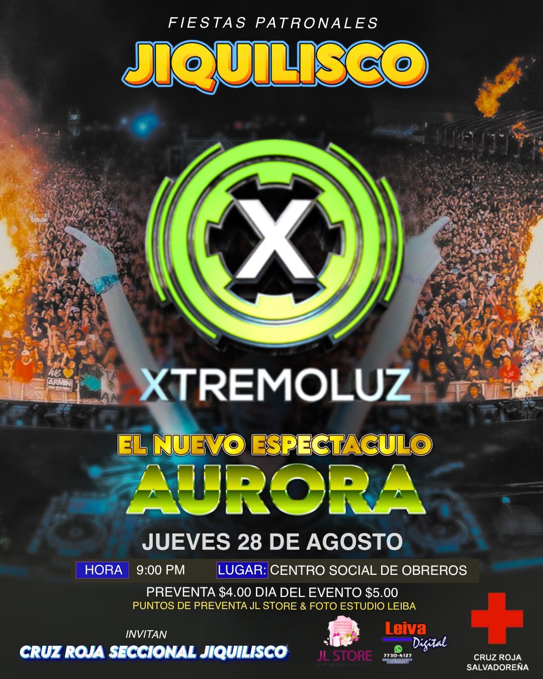 NOCHE DE PARTY EN JIQUILISCO