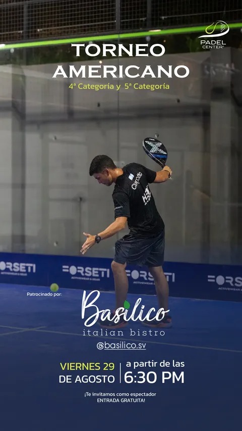 TORNEO AMERICANO 4° Categoría y 5° Categoría