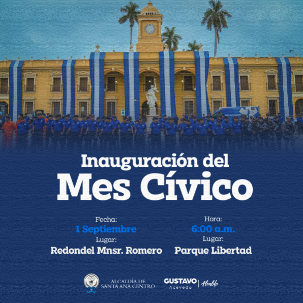 Inauguración del Mes Cívico 🇸🇻