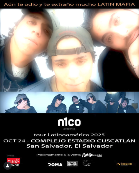 image of Concierto De Latin Mafia En El Salvador 2025