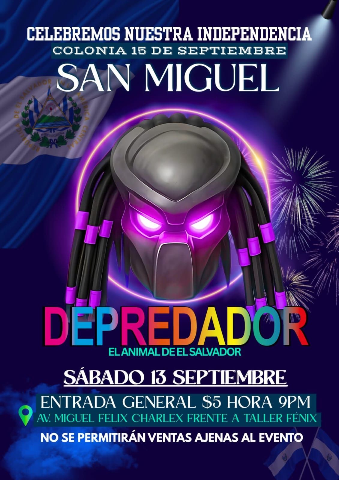 Celebración de independencia en San Miguel