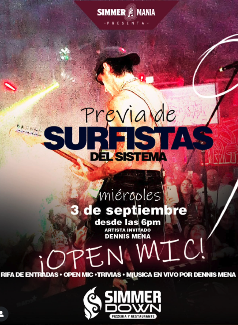 🎸  Previa explosiva de SURFISTAS DEL SISTEMA 🔥