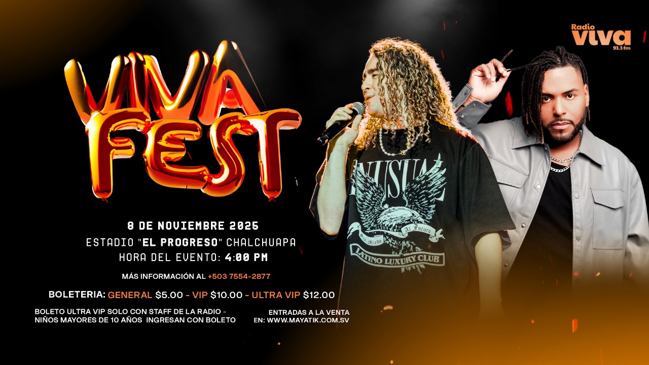 image of Concierto De Musiko Y Josh Gámez En El Salvador En El Viva Fest 2025🔥