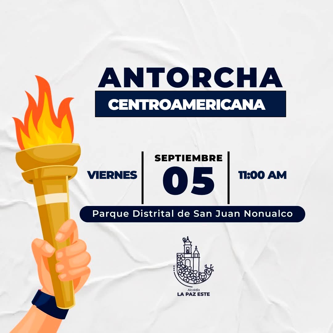 Recibimiento De La Antorcha En La Paz Este