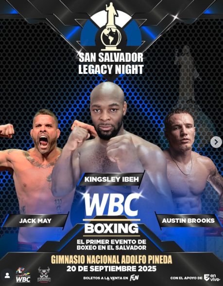 San Salvador Legacy Night WBC BOXING