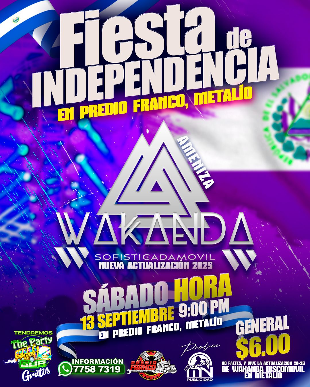 🎉 ¡Fiesta de Independencia! 🇸🇻