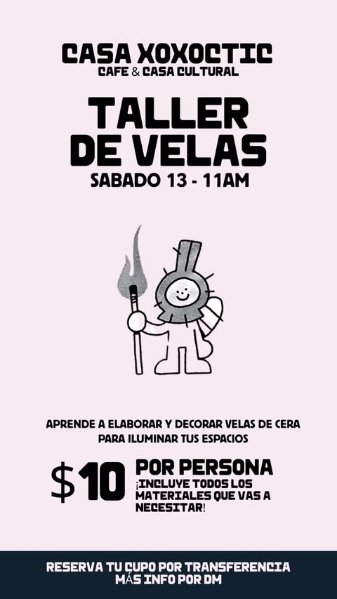 🕯️ TALLER DE VELAS ARTESANALES 
