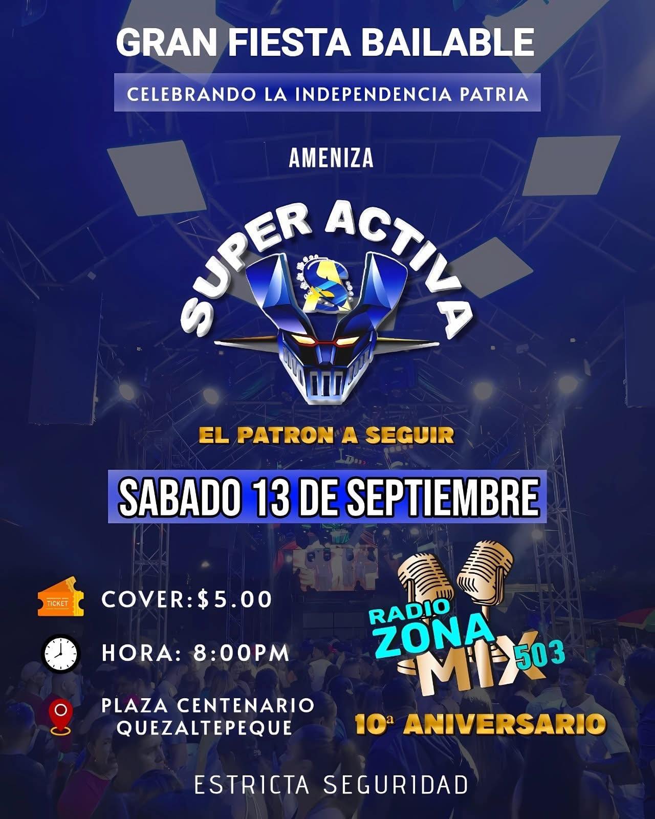 Gran Fiesta Bailable De Independencia 