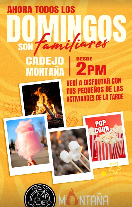 🎉 ¡Domingos en familia en Cadejo Montaña! 🌄