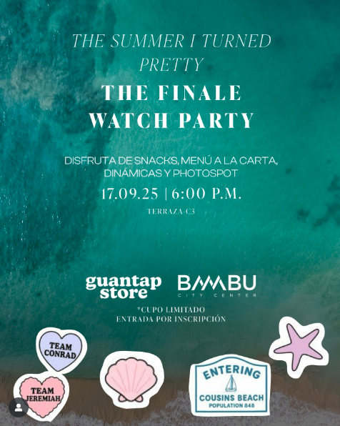 The Summer I Turned Pretty – Finale Watch Party! ✨